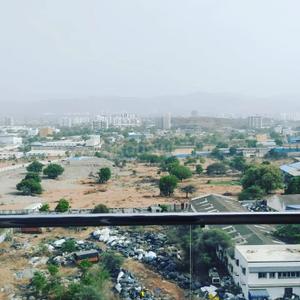 Balcony Image of 1100 Sq.ft 2 BHK Apartment / Flat for sale in Prakruti Palladium, Kondhwa Pune for Rs. 6100000