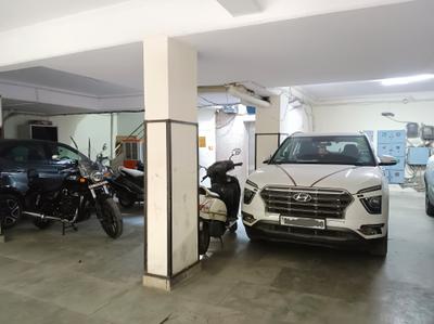Parking Area Image of 800 Sq.ft 2 BHK Apartment / Flat for sale in Mehrauli New Delhi for Rs. 4850000