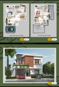 Image of 2000 Sq.ft 3 BHK Villa for sale in Aluva, Kochi for Rs. 5500000