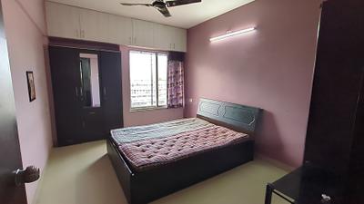 Bedroom Image of 1050 Sq.ft 2 BHK Apartment / Flat for rent in Venkatesh Venkatesh Sharvil, Dhayari Pune for Rs. 20000