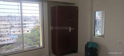Bedroom Image of 765 Sq.ft 1 BHK Apartment / Flat for rent in Goel Ganga Fernhill, Undri Pune for Rs. 16000