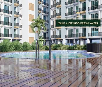 Image of 450 Sq.ft 1 BHK Apartment / Flat for sale in Seasons Green, Kalyan West, Kalyan for Rs. 5500000