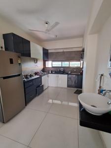 Kitchen Image of 2350 Sq.ft 3 BHK Apartment / Flat for sale in Zodiac Aarish, Jodhpur Ahmedabad for Rs. 23500000