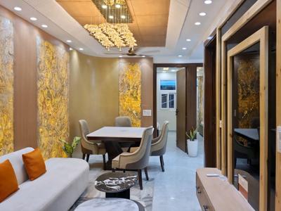 Living Room Image of 810 Sq.ft 3 BHK Apartment / Flat for sale in Grover Elegant Floors by Grover Builders, Dwarka Mor New Delhi for Rs. 4600001