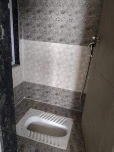 Common Bathroom One Image of 655 Sq.ft 1 BHK Apartment / Flat for sale in Payal Bhaveshwar Pushp, Pushpak Nagar Navi Mumbai for Rs. 4600000