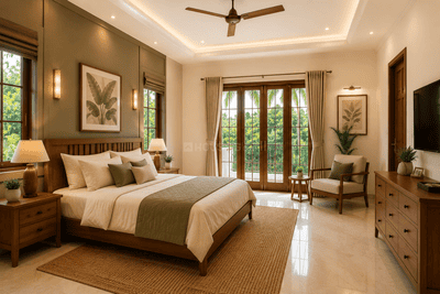Bedroom Image of 2000 Sq.ft 3 BHK Villa for sale in Chembukkav Thrissur for Rs. 11800000