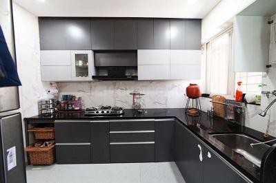Kitchen Image of 1396 Sq.ft 4 BHK Apartment / Flat for sale in Tathawade Pune for Rs. 20500000