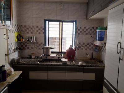 Kitchen Image of 1150 Sq.ft 2 BHK Apartment / Flat for sale in Kunthu Apartment, Navapura Vadodara for Rs. 3500000