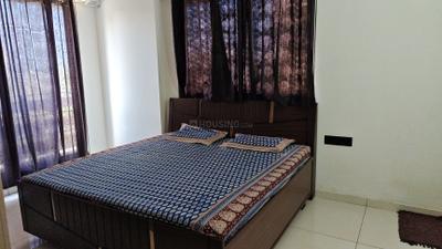 Bedroom Image of 1800 Sq.ft 3 BHK Apartment / Flat for rent in Shivala Sadbhav, Sargasan Gandhinagar for Rs. 33000