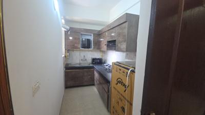 Kitchen Image of 585 Sq.ft 2 BHK Apartment / Flat for rent in Aditya Urban Homes Phase 1A, Bamheta Village Ghaziabad for Rs. 16500