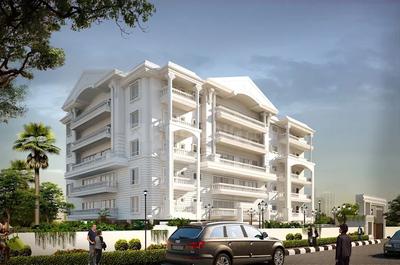 Image of 1242 Sq.ft 2 BHK Apartment / Flat for sale in Kanisha White Palace, Vidyaranyapura, Bengaluru for Rs. 9315000