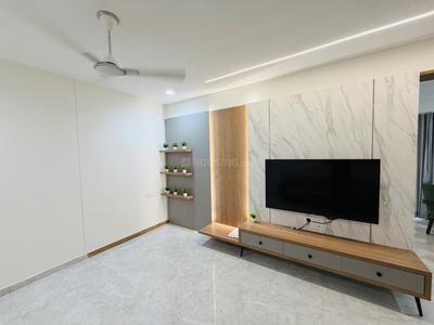 Living Room Image of 2250 Sq.ft 3 BHK Apartment / Flat for rent in Shubh Saral Skyline, Kudasan Gandhinagar for Rs. 55000