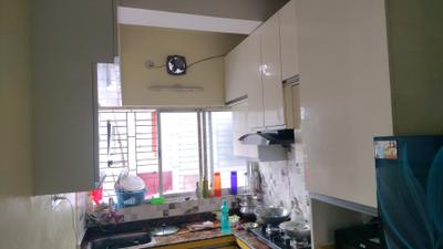 Kitchen Image of 750 Sq.ft 2 BHK Apartment / Flat for sale in Mukundapur Kolkata for Rs. 2300000