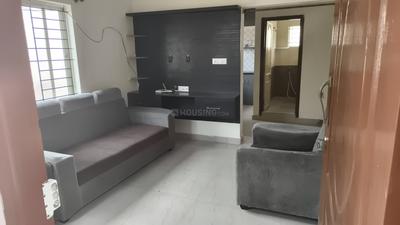 Living Room Image of 900 Sq.ft 2 BHK Builder Floor for rent in New Tippasandra Bengaluru for Rs. 25000