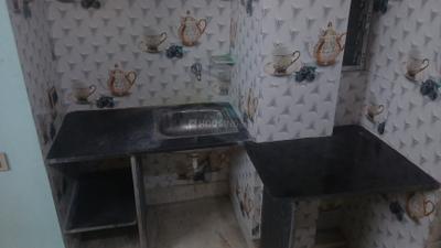 Kitchen Image of 385 Sq.ft 1 RK Apartment / Flat for rent in Keshtopur Kolkata for Rs. 6153