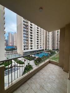 Balcony Image of 1629 Sq.ft 3 BHK Apartment / Flat for rent in Apex Alphabet, Noida Extension Greater Noida for Rs. 40000