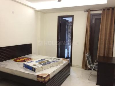 Bedroom Image of 798 Sq.ft 2 BHK Builder Floor for rent in Saket New Delhi for Rs. 15500