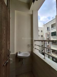 Balcony Image of 600 Sq.ft 1 BHK Apartment / Flat for rent in Kondapur Hyderabad for Rs. 25000