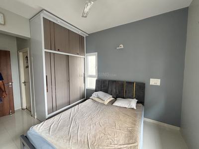 Bedroom Image of 950 Sq.ft 2 BHK Apartment / Flat for rent in Godrej Infinity, Mundhwa Pune for Rs. 38000