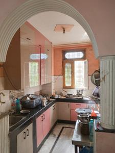 Kitchen Image of 1292 Sq.ft 3 BHK Builder Floor for rent in MU II Greater Noida for Rs. 15000
