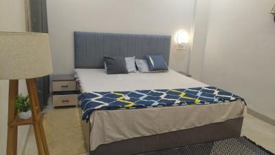Bedroom Image of 1000 Sq.ft 1 BHK Builder Floor for rent in Mahalakshmi Nagar Indore for Rs. 20000