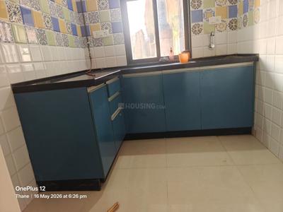 Kitchen Image of 750 Sq.ft 2 BHK Apartment / Flat for rent in Godrej Emerald, Thane West Thane for Rs. 24000
