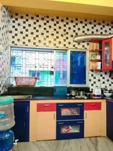 Kitchen Image of 945 Sq.ft 2 BHK Apartment / Flat for sale in Maa Apartment, Bansdroni Kolkata for Rs. 3800000