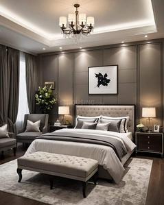 Bedroom Image of 1989 Sq.ft 3 BHK Apartment / Flat for sale in Aroma Tirupati Aakruti Greenz, Chharodi Ahmedabad for Rs. 7600000