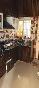 Kitchen Image of 610 Sq.ft 3 BHK Duplex for sale in New Waghodia Road Vadodara for Rs. 4200000