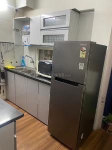 Kitchen Image of 1230 Sq.ft 2 BHK Apartment / Flat for rent in Skylark Ruby Nest, Murugeshpalya Bengaluru for Rs. 55000