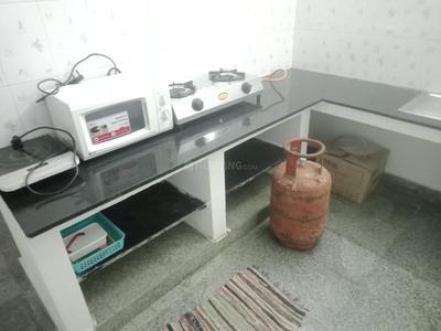 Kitchen Image of 600 Sq.ft 1 BHK Apartment / Flat for rent in Thanthai Periyar Nagar Puducherry for Rs. 22500