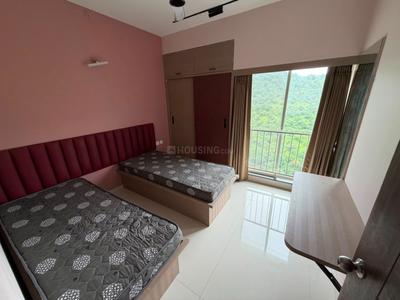 Bedroom Image of 840 Sq.ft 2 BHK Apartment / Flat for rent in Pegasus Megapolis Serenity, Hinjawadi Phase 3 Pune for Rs. 37000