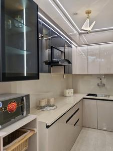 Kitchen Image of 810 Sq.ft 3 BHK Apartment / Flat for sale in Dwarka Mor New Delhi for Rs. 5500000