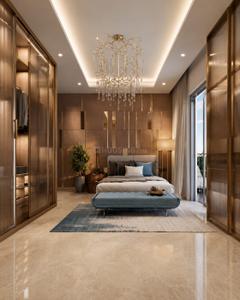 Bedroom Image of 1350 Sq.ft 3 BHK Apartment / Flat for sale in Shree Miraya, New Town Kolkata for Rs. 18600000