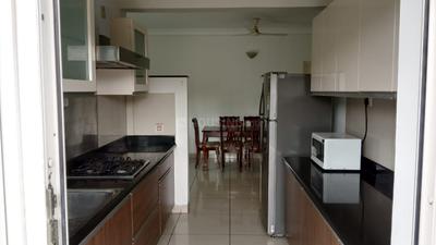 Kitchen Image of 1640 Sq.ft 3 BHK Apartment / Flat for rent in Brigade Gateway, Rajajinagar Bengaluru for Rs. 120000