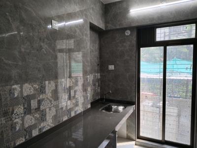 Kitchen Image of 600 Sq.ft 1 BHK Apartment / Flat for rent in Sahil Pride Residency Daffodil, Kasarvadavali Thane for Rs. 24999