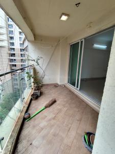 Balcony Image of 1120 Sq.ft 2 BHK Apartment / Flat for rent in Nahar Mimosa And Mirabilis, Powai Mumbai for Rs. 80000