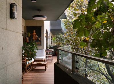Balcony Image of 2150 Sq.ft 3 BHK Apartment / Flat for rent in JRC Wild Woods Phase III, Gattahalli Bengaluru for Rs. 85000