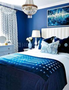 Bedroom Image of 600 Sq.ft 1 BHK Apartment / Flat for rent in Rishabh Cloud 9 Towers, Vaishali Ghaziabad for Rs. 20000