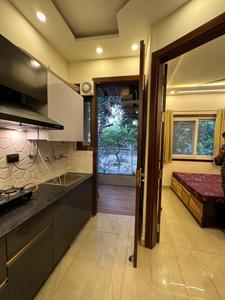 Kitchen Image of 890 Sq.ft 2 BHK Builder Floor for rent in Subhash Nagar New Delhi for Rs. 35000