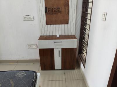 Bedroom Image of 900 Sq.ft 1 RK Builder Floor for rent in Haibowal Kalan Ludhiana for Rs. 12000