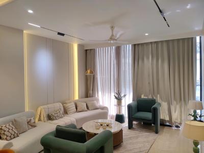 Living Room Image of 4000 Sq.ft 4 BHK Builder Floor for rent in Sector 43 Gurgaon for Rs. 120000