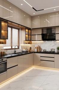 Kitchen Image of 1840 Sq.ft 4 BHK Builder Floor for sale in Rajendra Nagar Ghaziabad for Rs. 16800000
