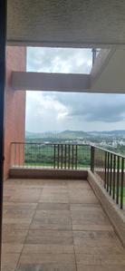 Balcony Image of 1080 Sq.ft 2 BHK Apartment / Flat for rent in Shapoorji Pallonji Joyville Sensorium, Maan Pune for Rs. 26980