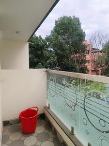 Bedroom Three Image of 1200 Sq.ft 3 BHK Apartment / Flat for rent in R.K. Hegde Nagar Bengaluru for Rs. 55000