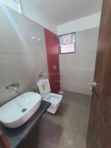 Bathroom Image of 1750 Sq.ft 3 BHK Apartment / Flat for rent in Vishwanath Maher Select, Shela Ahmedabad for Rs. 27000