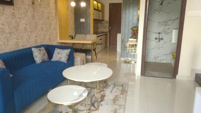 Living Room Image of 1321 Sq.ft 3 BHK Duplex for sale in Serenity By Pumarth II, Manglia Indore for Rs. 7000000