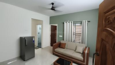 Living Room Image of 699 Sq.ft 1 BHK Builder Floor for rent in Mahadevapura Bengaluru for Rs. 32000