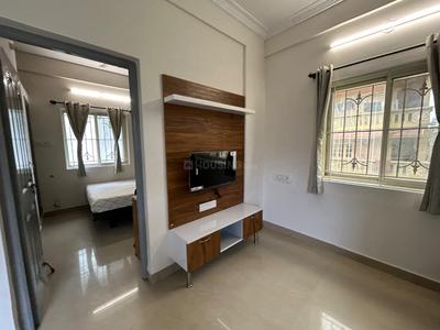 Bedroom Image of 550 Sq.ft 1 BHK Builder Floor for rent in Mahadevapura Bengaluru for Rs. 24000