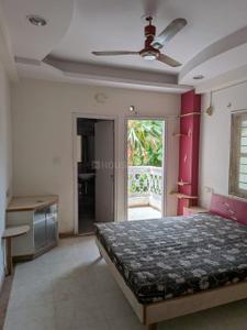 Bedroom Image of 1200 Sq.ft 2 BHK Apartment / Flat for rent in Satyam Status , Jodhpur Ahmedabad for Rs. 32000